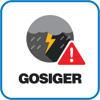 GO.Weather Alert logo